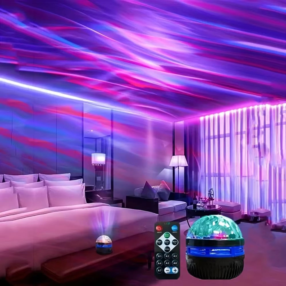 Driftlight Aurora Projector — Galaxy & Northern Lights Night Light with Remote