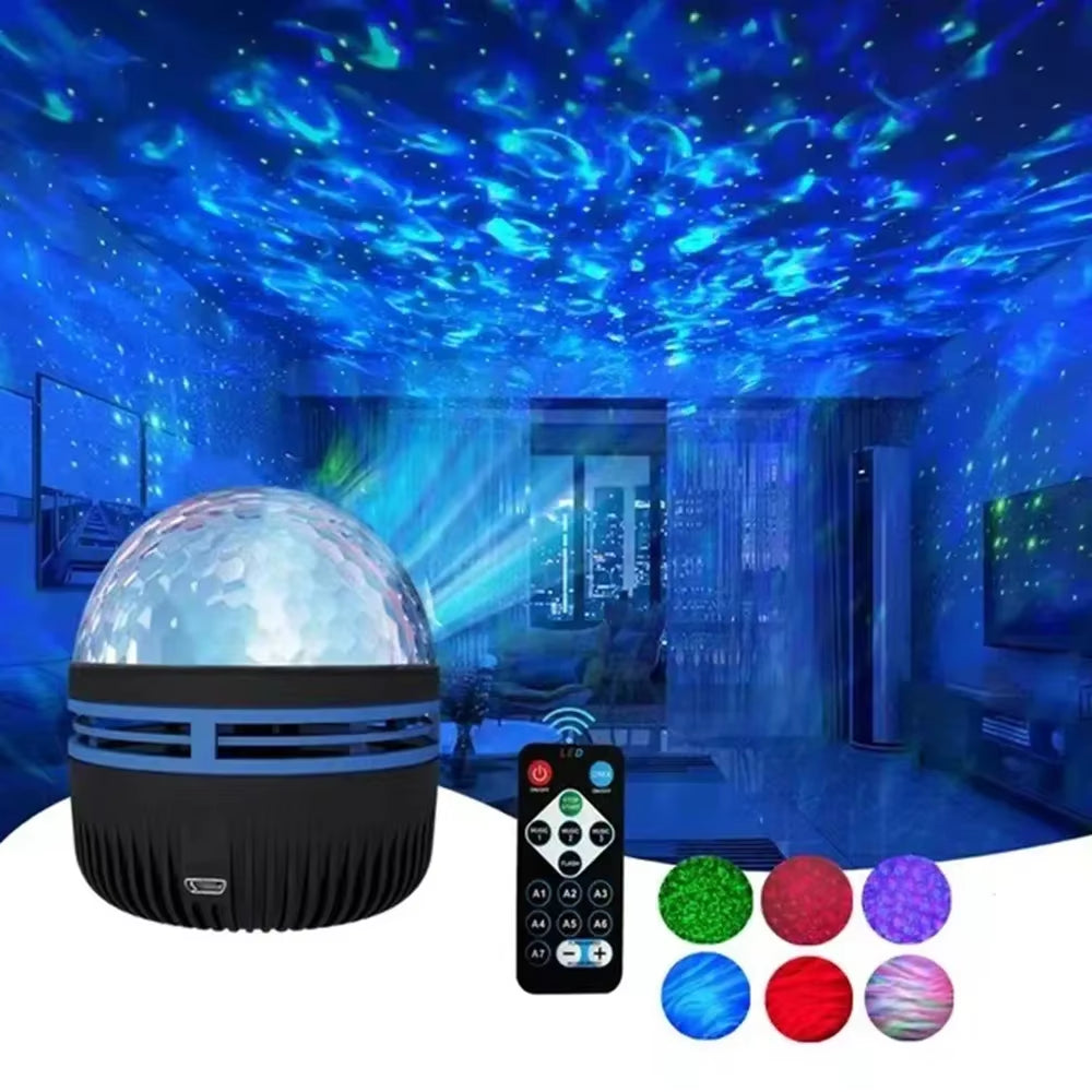Driftlight Aurora Projector — Galaxy & Northern Lights Night Light with Remote