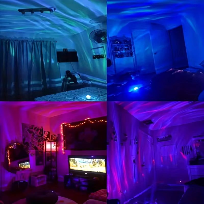 Driftlight Aurora Projector — Galaxy & Northern Lights Night Light with Remote