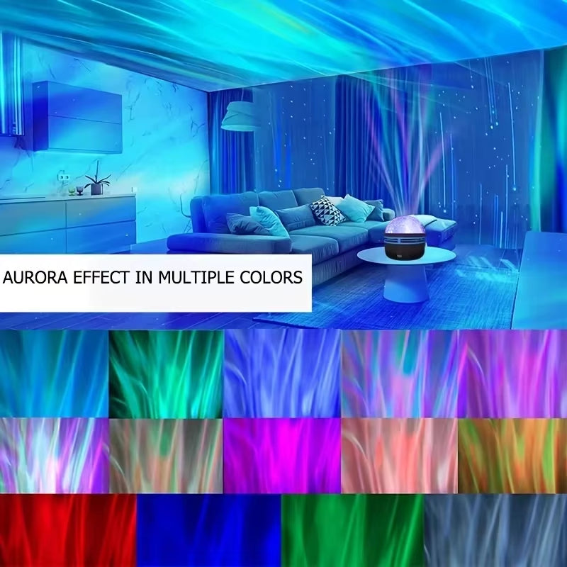 Driftlight Aurora Projector — Galaxy & Northern Lights Night Light with Remote